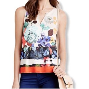 ANTHROPOLOGIE | HD in Paris Elise Floral Blouse